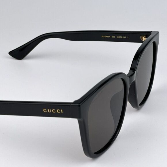 NEW Gucci GG1346SK 002 Black Brown Polarized Square Unisex Sunglasses GG 1346SK - Picture 12 of 15